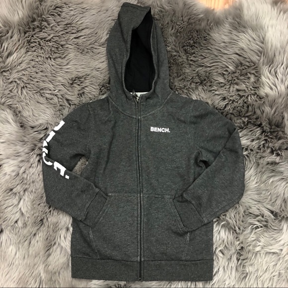 bench zip up sweater